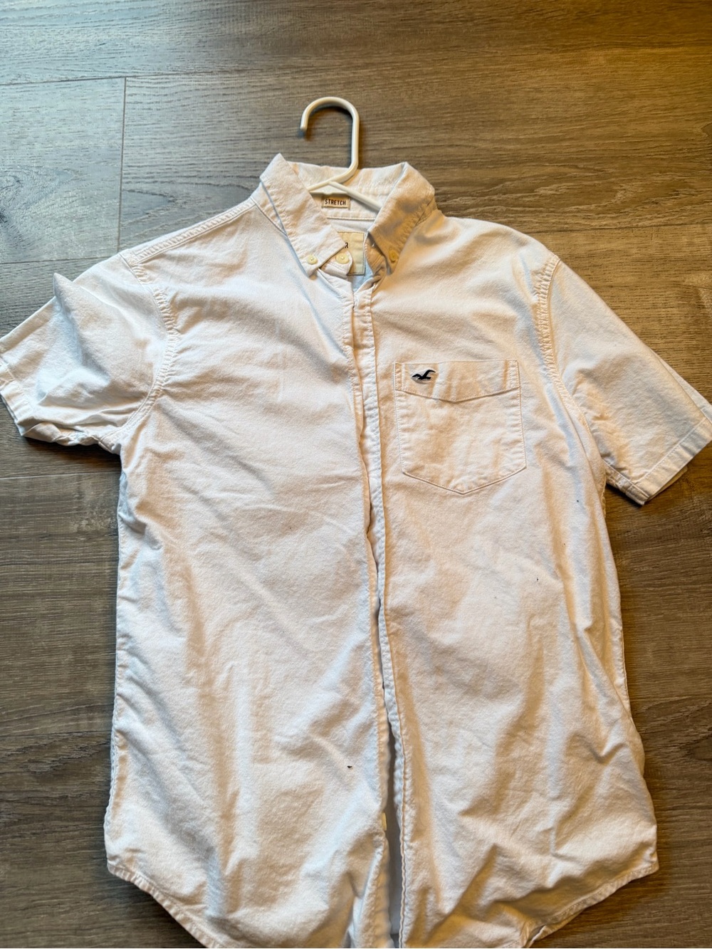White Hollister Button Down